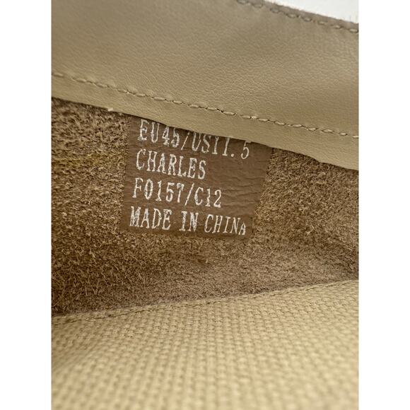 Calvin Klein Jeans Men’s Espadrilles Size 11.5 US "Charles" Beige Slip-On Shoes - Picture 8 of 9